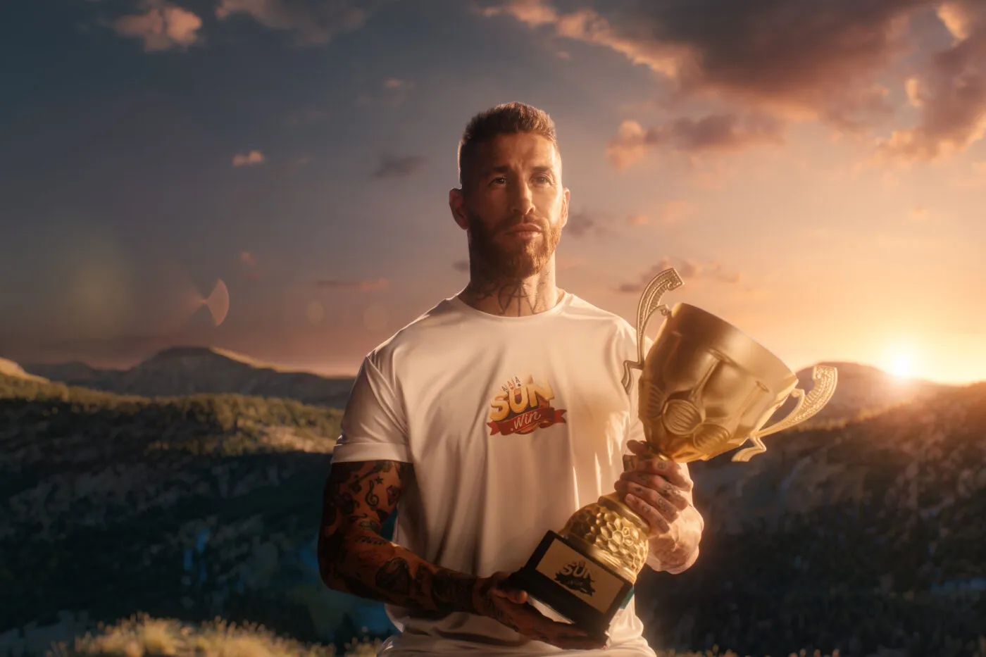 Sergio Ramos Trở Thành Đại Sứ Thương Hiệu Chính Thức Của Sunwin